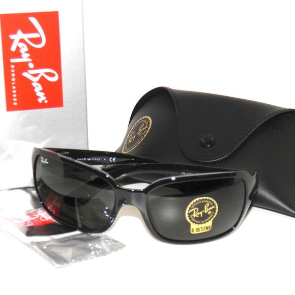 Ray Ban Sunglasses 4068 601 60 Black Green